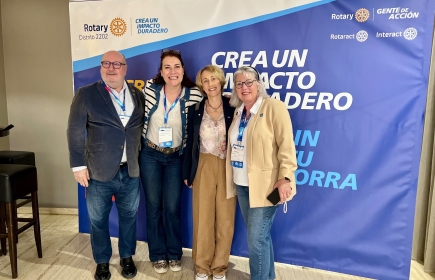 El Rotary Club de Castelldefels participa en la Asamblea Distrital 2202 celebrada en Granollers.
