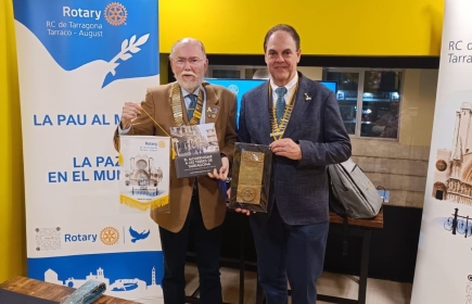 Visita del Governador al RC de Tarragona Tarraco August