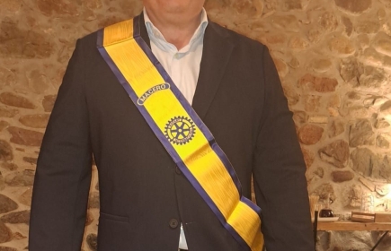 Carles Ribas i Gironès, socio del Rotary Club de Girona