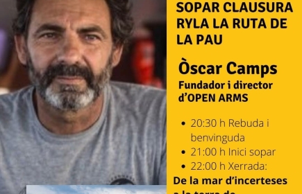 Sopar Clausura Ryla La Ruta  de la Pau
